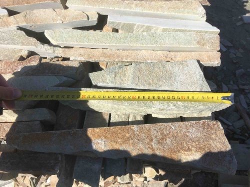 Горбушка златолит золотистый для облицовки купить в Пензенской области