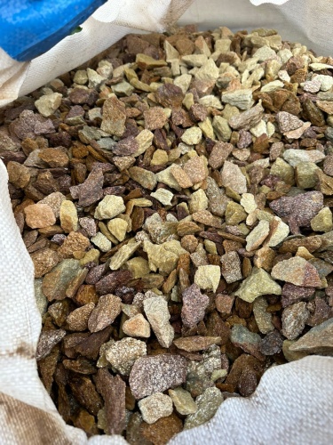 Златолит персиковый декоративная каменная крошка купить в Пензенской области