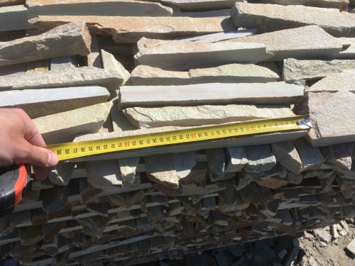 Горбушка златолит золотистый для облицовки купить в Пензенской области