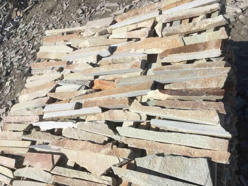 Горбушка златолит золотистый для облицовки купить в Пензенской области